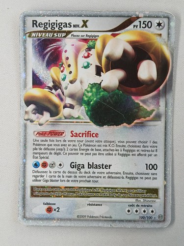 Carte pokémon regigigas - fr,