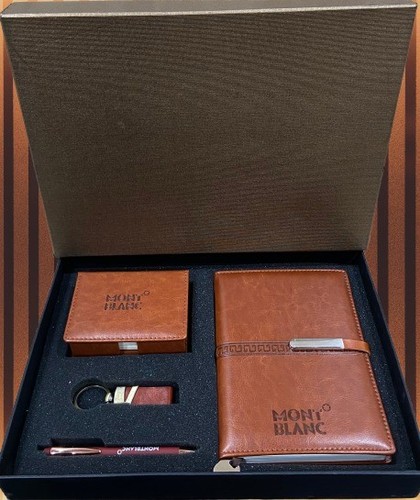 Montblanc brown leather - montblanc,