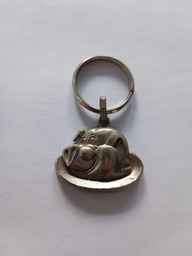 Porte clés tête cochon - tête,