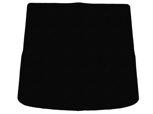 Noir tapis coffre - noir, velour