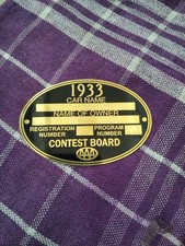 AAA Contest Board 1933 RACE