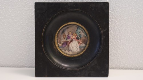Ancien miniature ronde - ancien,