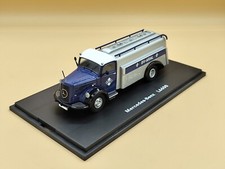 1/43 Mercedes-Benz L6600 Bleu 1950 "Camion Citerne" Schuco ref: 03001