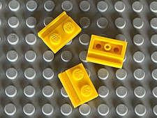 3 x LEGO Yellow plate 32028 /
