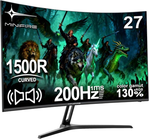 écran gamer incurvé 27 - Écran, pc