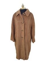 Manteau femme long En Laine Elena Miro Taille XL Couleur Camel