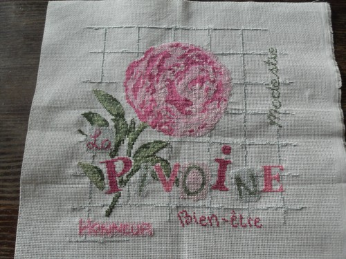Broderie point croix la - broderie,