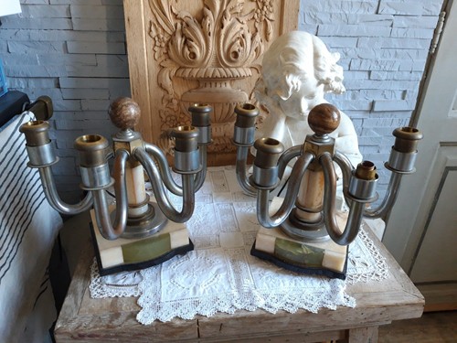 Paire lampe table - lampe, de