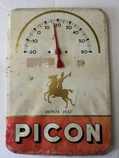 PICON THERMOMETRE PUBLICITAIRE GLAÇOÏDE