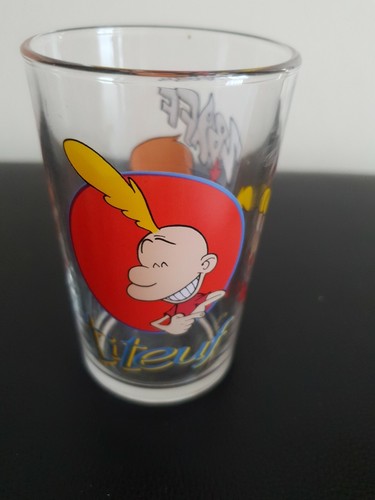 Ancien verre amora titeuf - -,