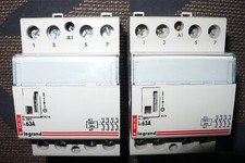 CONTACTEUR TETRA. 4POLES 63A LEGRAND, 230V 4CONTACTS A FERMETURES (NO) 63AMPERES