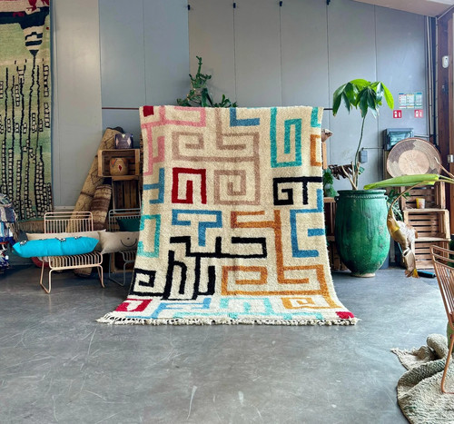 Tapis laine berbère - tapis,