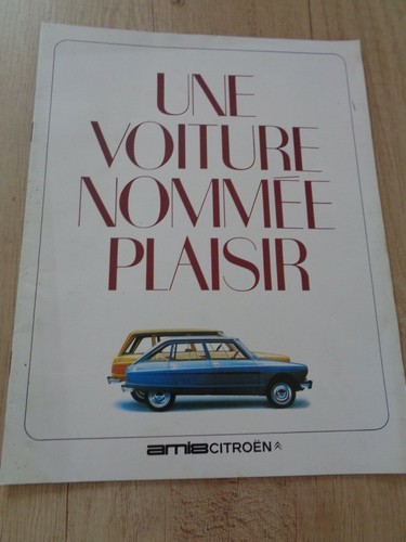 Citroen ami8 catalogue - citroen,