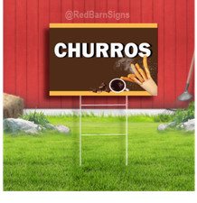 Churros   Coroplast Sign