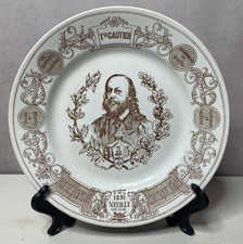 Assiette commémorative