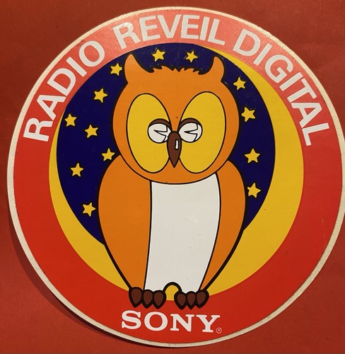 Autocollant sony radio - sony,