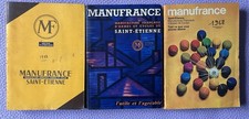 LOT DE 3 CATALOGUES MANUFRANCE : 1962/1964/1968