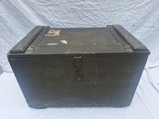 Boite Caisse Ancienne En Bois Militaires 1977 Militaria 