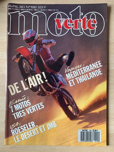 Moto verte magazine 192 du - verte,