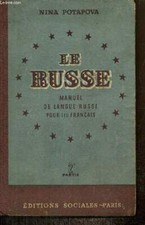 Le Russe - Manuel de langue