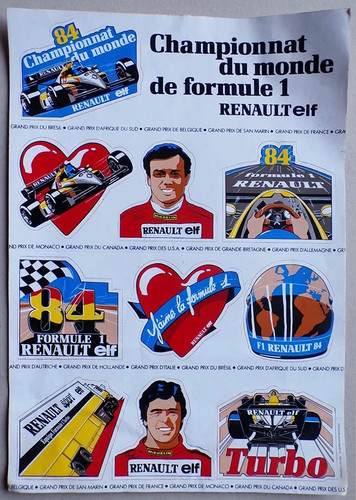Renault elf planche de - planche,