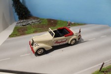 Hotchkiss 686 cabriolet Biarritz PUB ST RAPHAEL STYLE CARAVANE DU TOUR  1/43