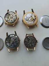 LOT DE 4 MONTRES FEMME VINTAGE