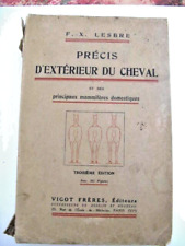 Précis d'extérieur du cheval et des principaux mammifères domestiques (DP-109)