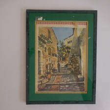 Aquarelle reproduction ou