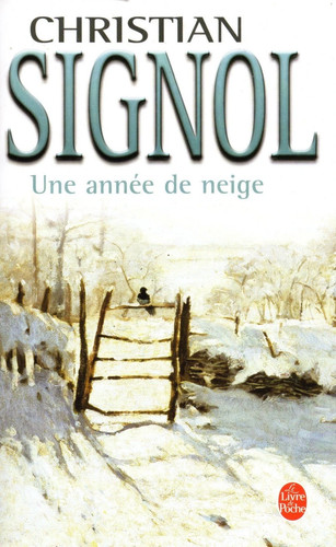 Une année neige christian - une, de