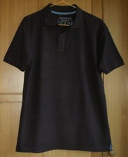 POLO Tee shirt Homme Marque CEDAR WOOD STATE Taille S Couleur Marron M.courtes  