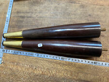 n°11 lot 2 pieds en bois / lit, meuble vintage armoire, commode, enfilade  etc..