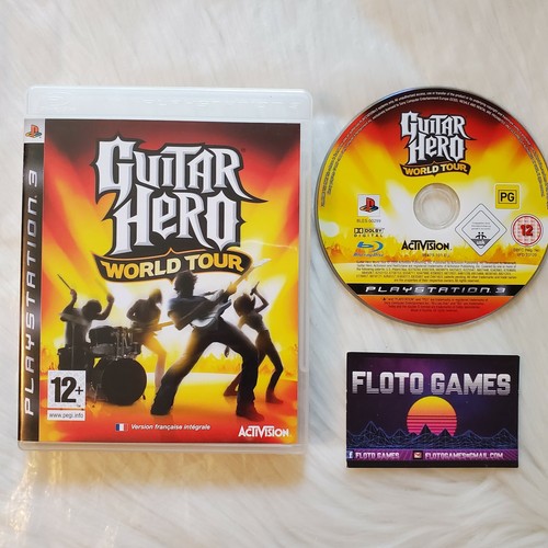 Jeu guitar hero world - jeu, tour