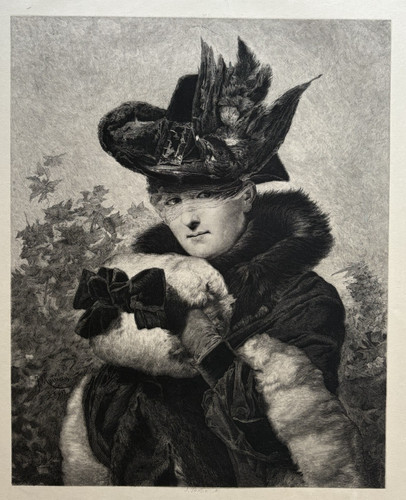 Janvier gravure eau forte jose - janvier,