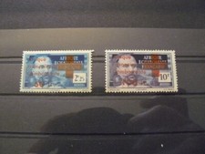 AFRIQUE EQUATORIALE FRANCAISE N° 165 à 166 NEUFS** LUXES SANS CHARNIERE LIRE
