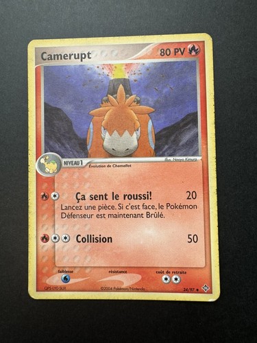Carte pokemon camerupt - carte,