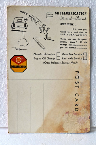 Carte postale publicitaire - postale,