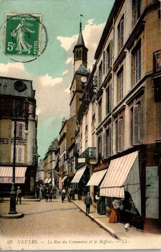 Nevers carte postale - 58,