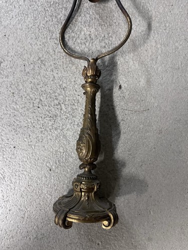 Pied lampe bronze et - en,