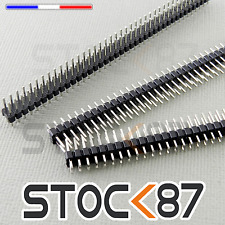 930D# barrette noir mâle  80 pin  2,54mm sécable 1 à 20 pcs - arduino DIY