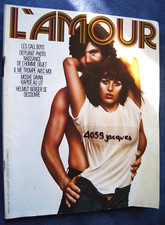 Magazine L'AMOUR  N°1   1974 / Helmut BERGER