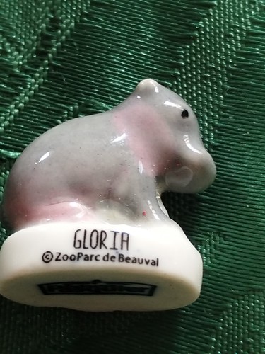 Fève hippopotame gloria parc - hippopotame,