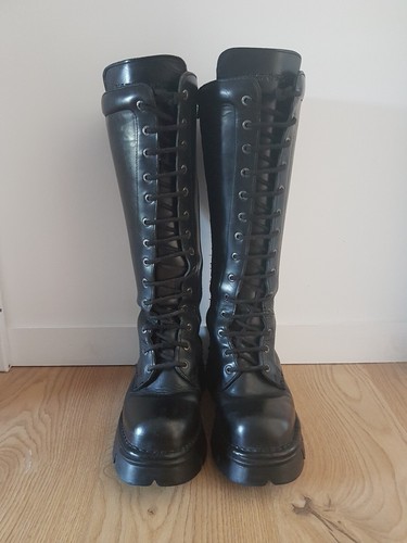 Bottes cuir montante new - en,