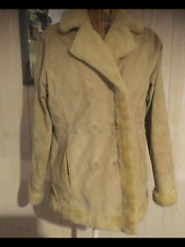 Veste fourree beige daim BASIC ONE .t 1 ( GO/D) D
