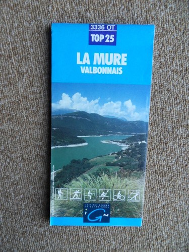 524 carte ign top n - 25, n°3336