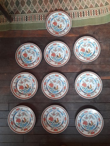 Assiettes plates haviland - 10,