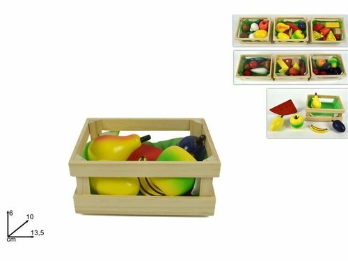 Coffre avec fruits légumes - avec,