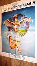 LE JARDIN DES SUPPLICES  ! affiche cinema dessin 1976 modele b par w siudmak 