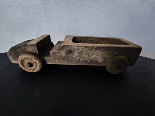 Camion jouet ancien bois - camion,