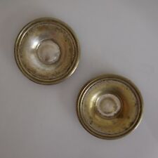 2 coupelles métal argenté ou plaqué Renaissance Art déco PN France N2839